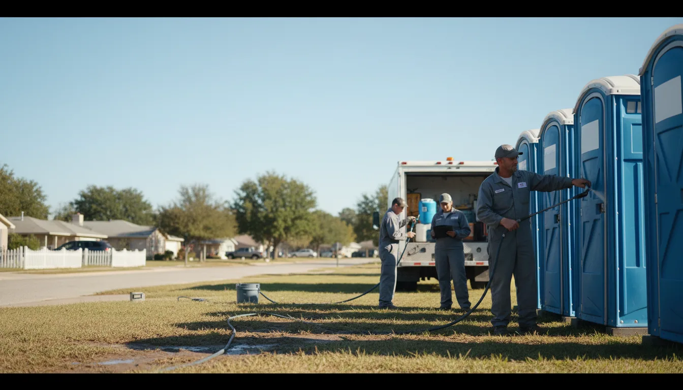 Long-Term Portable Toilet Rental in Rush City, MN near me